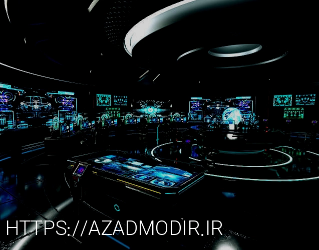 Sci Fi Interior Station
